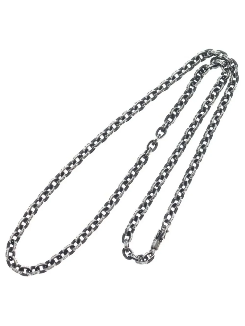 Chrome Hearts Paper Chain 20 Necklace Silver
